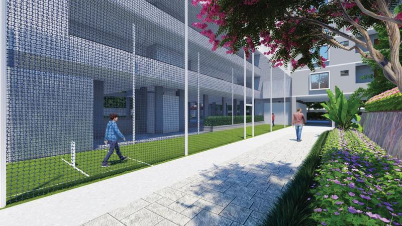 Cricket Net Practice